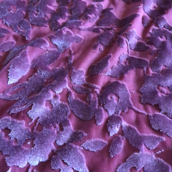 Crop velvet top - Picture 2 of 2